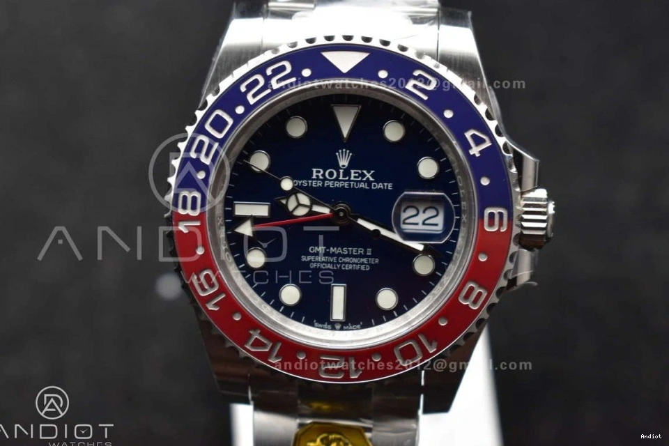 Edition II GMT 126719 Bracelet Weight Gold on Gain BLRO Factory Master Black VR3285 Oyster 1:1 CHS Dial Best 0507